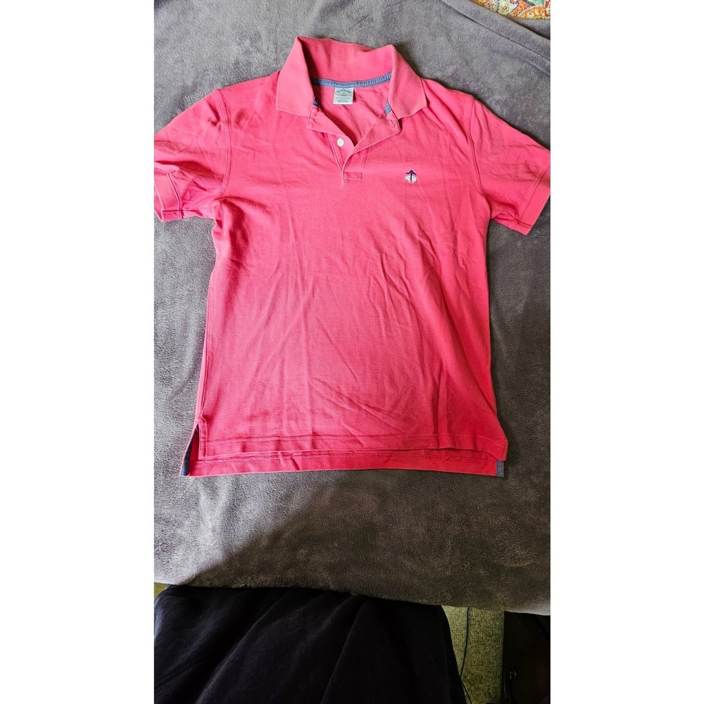 Brooks Brothers Pink Short Sleeve Polo Shirt